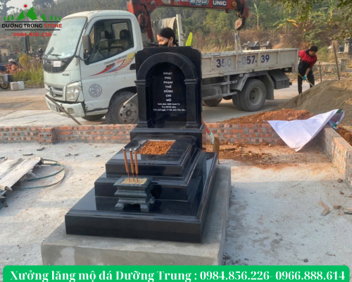 Mộ đá Granite 01